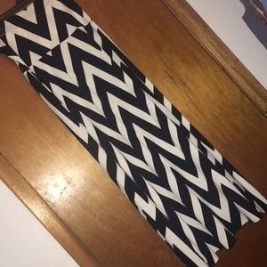 Versatile Chevron Maxi Skirt / Dress